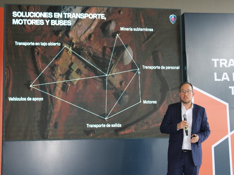 Scania México anuncia su entrada a sectores minero y marítimo