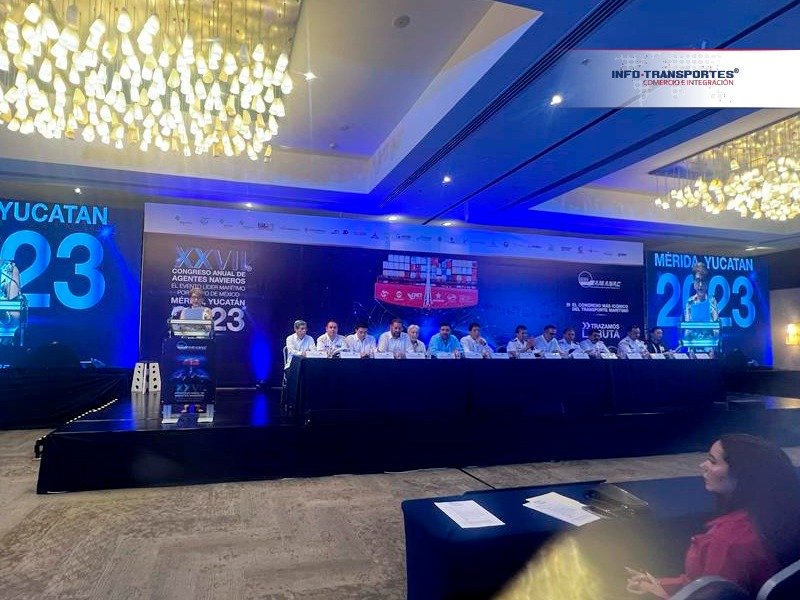 Agentes navieros dan inicio al 27 Congreso 2023 en Mérida