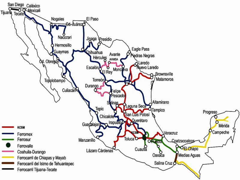 López Obrador quiere subir trenes de pasaje a vías de carga