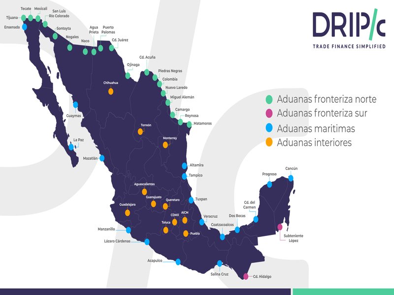 Operación aduanera de comercio exterior aumenta 4.1% hasta octubre