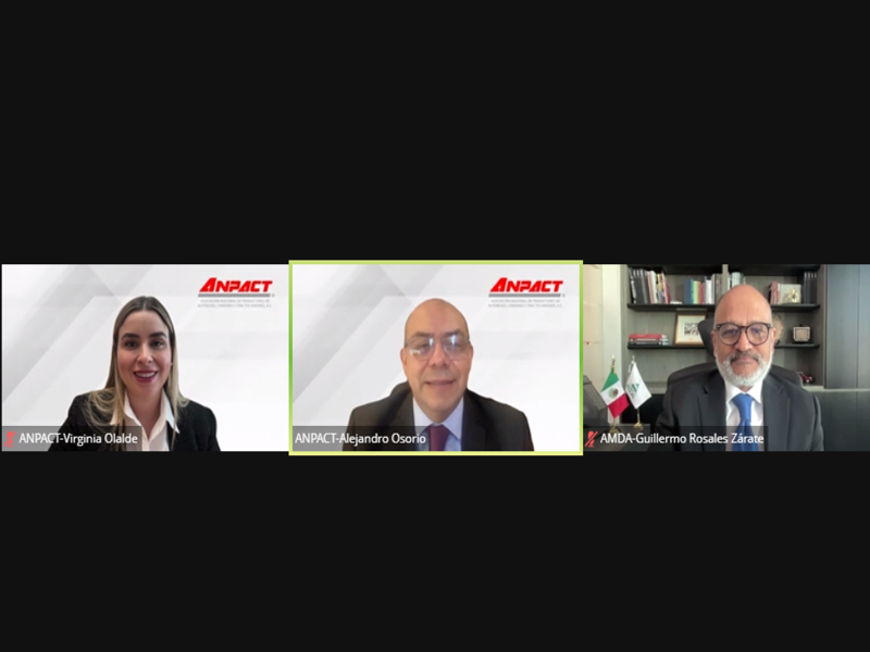 ANPACT inicia con presidenciables; vehículos pesados abren al alza 2024