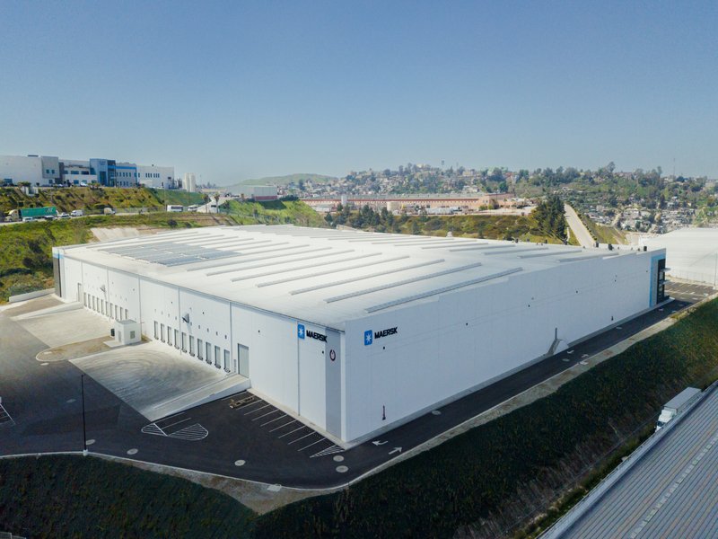 Maersk abre almacén transfronterizo México-EE.UU; Drewry baja 3%; Baltimore 9 mdd