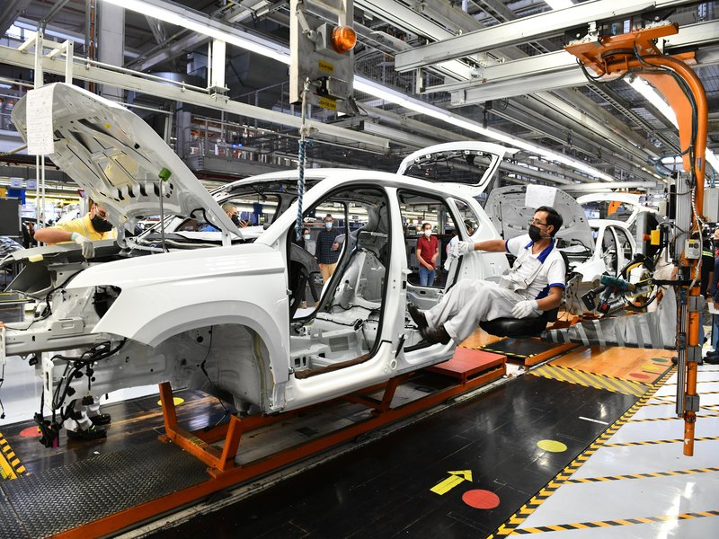 Volkswagen de México reporta un incremento de 39.4 por ciento en la producción de vehículos en abril