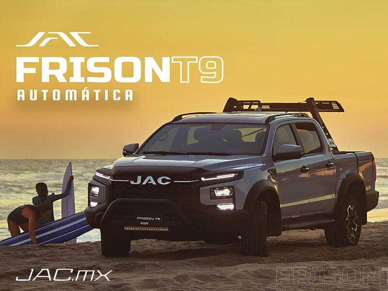La totalmente nueva pickup T9 que se une a la familia Frison ya está disponible en México
