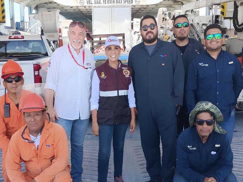 Transcaribe apoya a la Isla de Cozumel tras el paso del huracán Beryl