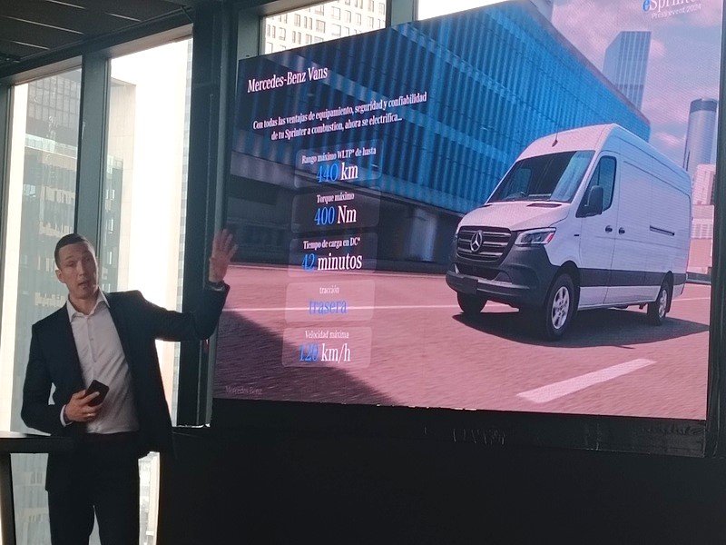 Mercedes-Benz Vans México lanza eSprinter y anuncia regreso de Vito Cargo