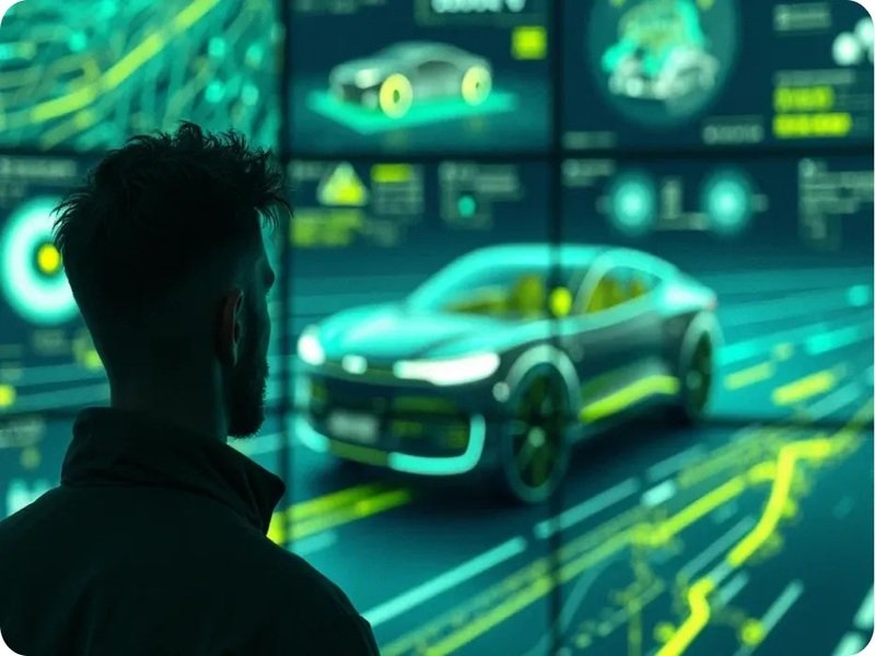 Como la IA transformará la industria automotriz