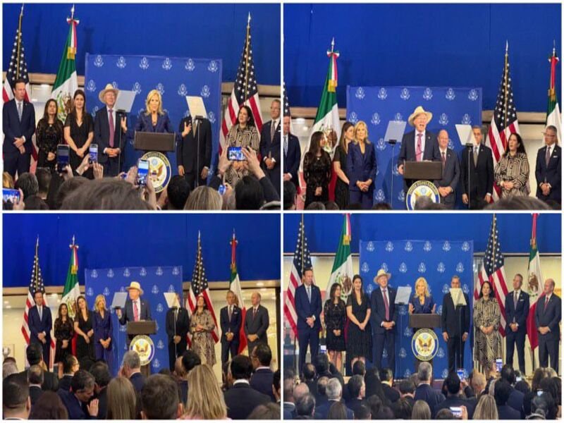 SSA Marine México participa en la bienvenida a Jill Biden, primera dama de los EE.UU.