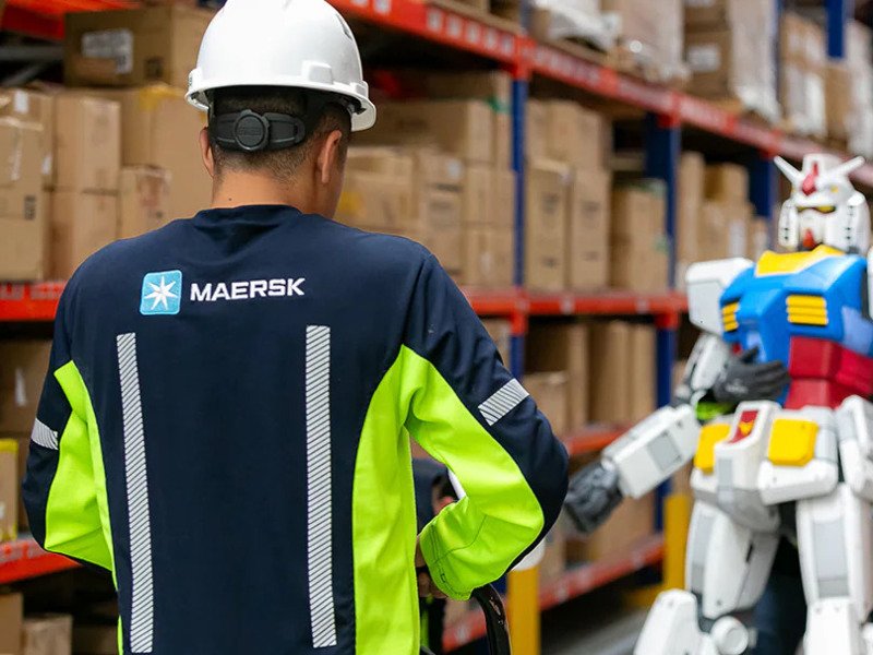 Alista Maersk almacén de Tijuana en ruta de los juguetes