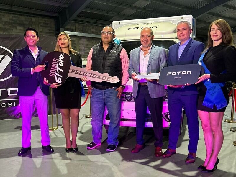 Foton y Grupo Policon inauguran distribuidora "China Poblana" en Puebla