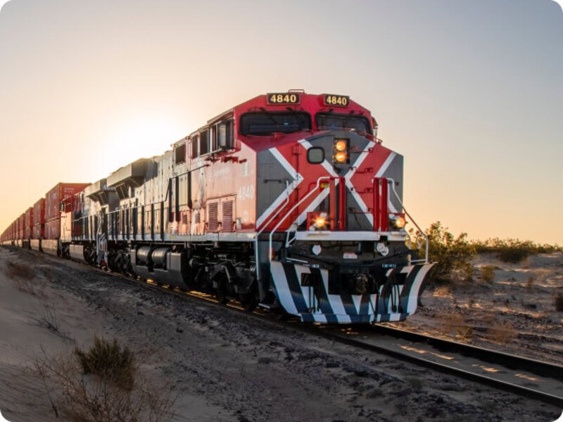 Ferrocarriles mexicanos aumentan tráfico en 2.4% en 2024