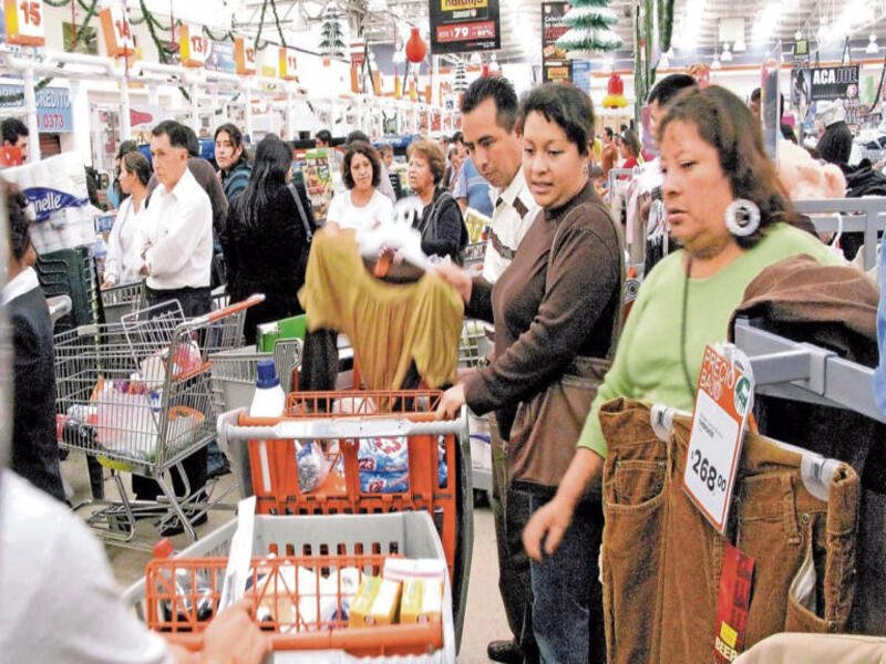 Ventas departamentales caen -1.7% y consumo doméstico muestra fatiga