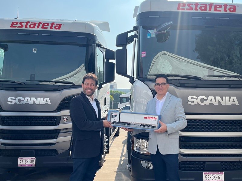 IT-ANÁLISIS: Scania fortalece la operación logística de Estafeta con una flota de 143 camiones Euro 6