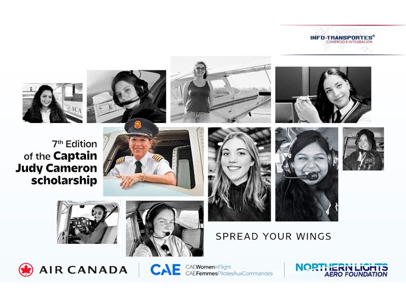 IT-ANÁLISIS: Air Canada y CAE entregan beca a 8 mujeres