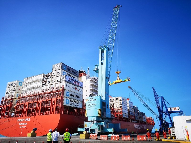 APM Terminals realiza pedido de grúas especiales para muelles de Yucatán