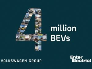 Volkswagen alcanza 4 millones de vehículos eléctricos