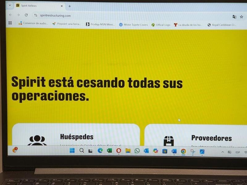 Cierre de Spirit Airlines eleva tarifas a Cancún desde EE.UU.