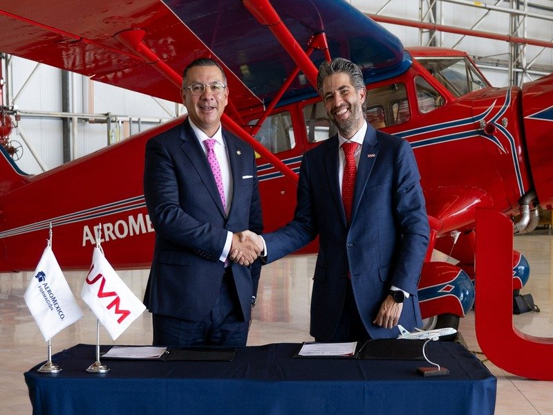 UVM y Aeroméxico lanzan programa dual en ingeniería aeronáutica