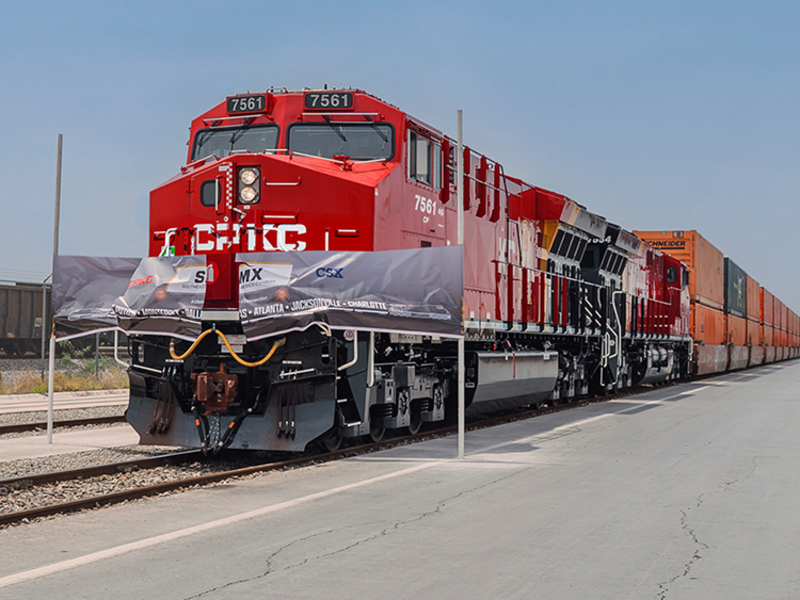CPKC y CSX potencian Southeast Mexico Express para competir con el autotransporte de carga