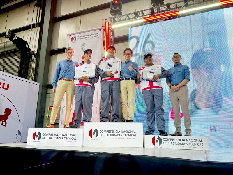 ISUZU celebra su 17ª Competencia Nacional de Habilidades Técnicas
