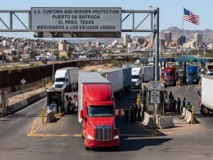 Comercio de carga entre México y Estados Unidos crece 23.4% en abril
