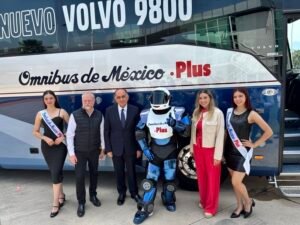 Ómnibus de México incorpora nuevos autobuses Volvo 9800